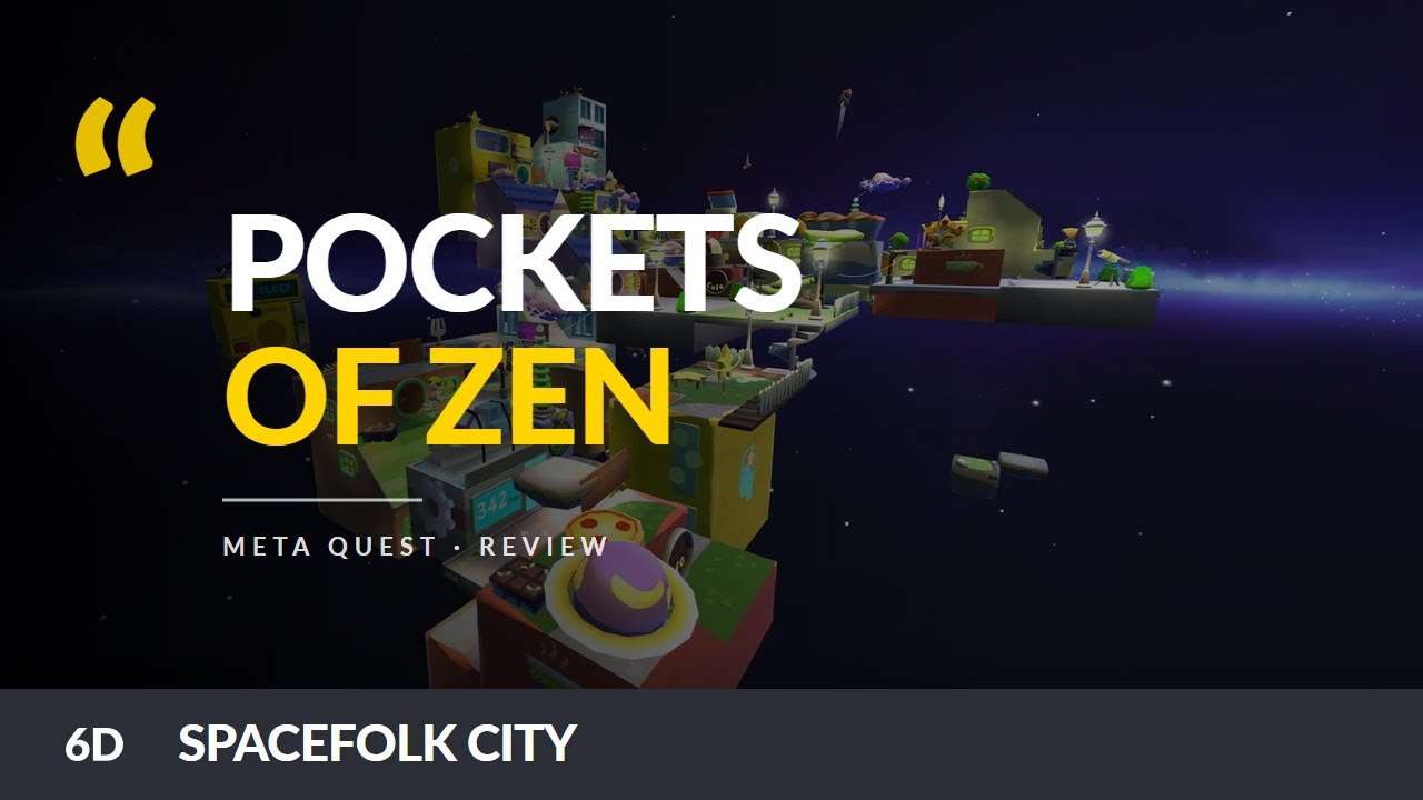 Spacefolk City | Cute VR City Builder | Meta / Oculus Quest Game Review