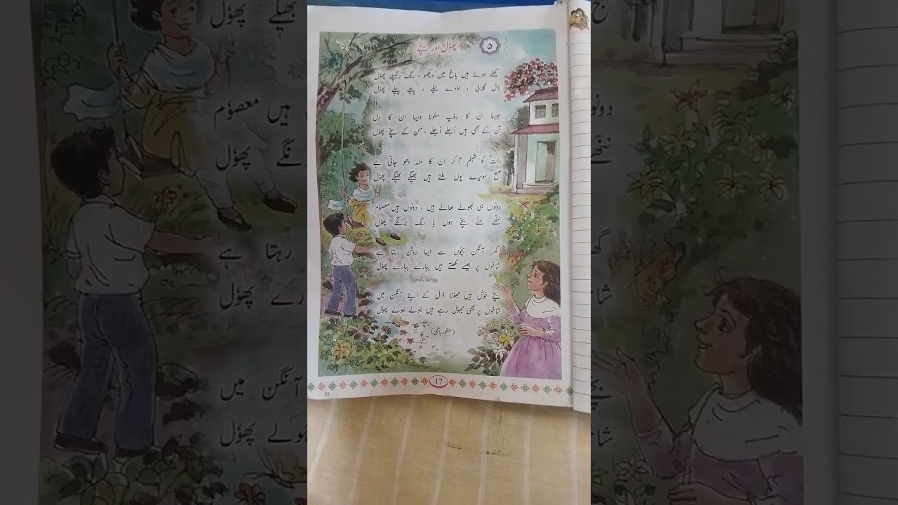 Phool aur Bachche Nazam