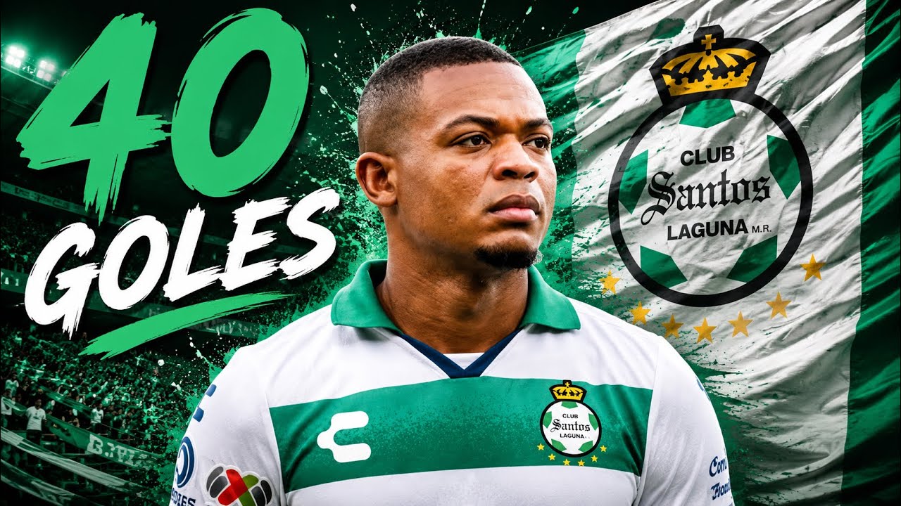 Los 40 Goles De Harold Preciado Con El Santos