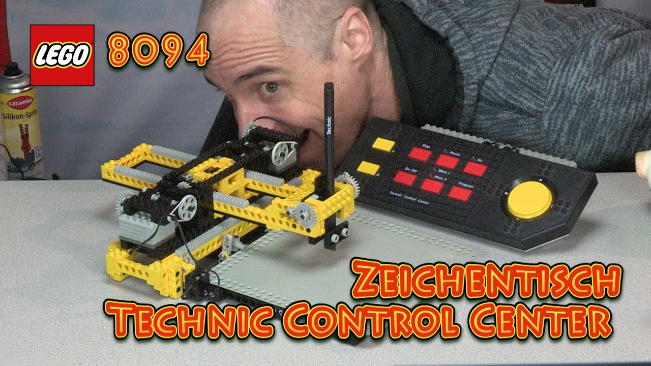 LEGO® 8094-1 Review: Technic Control Center (Zeichentisch) das Flaggschiff vom Jahr 1990 - LY-00317