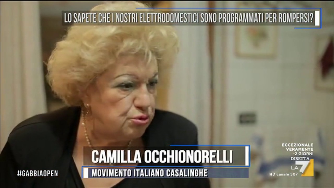 Lo sapete che i nostri elettrodomestici sono programmati per rompersi?