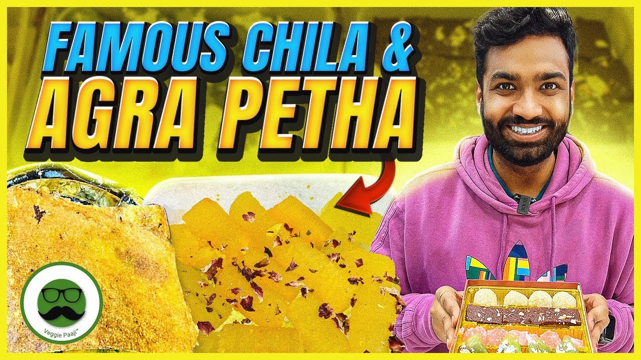 Agra Famous Pakke Baba Cheela & Paanchi Perha | Veggie Paaji