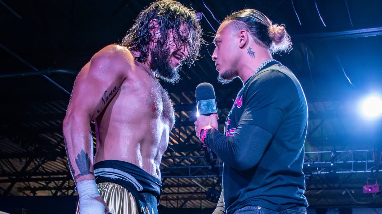 Rico Gold confronts KC Navarro