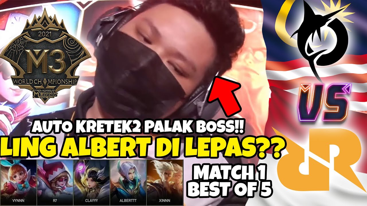 KETIKA LING ALBERT DI LEPAS?? BERCANDAA KAWANNN INI YG BAKAL TERJADI BOSS!! RRQ VS TODAK MY MATCH 1