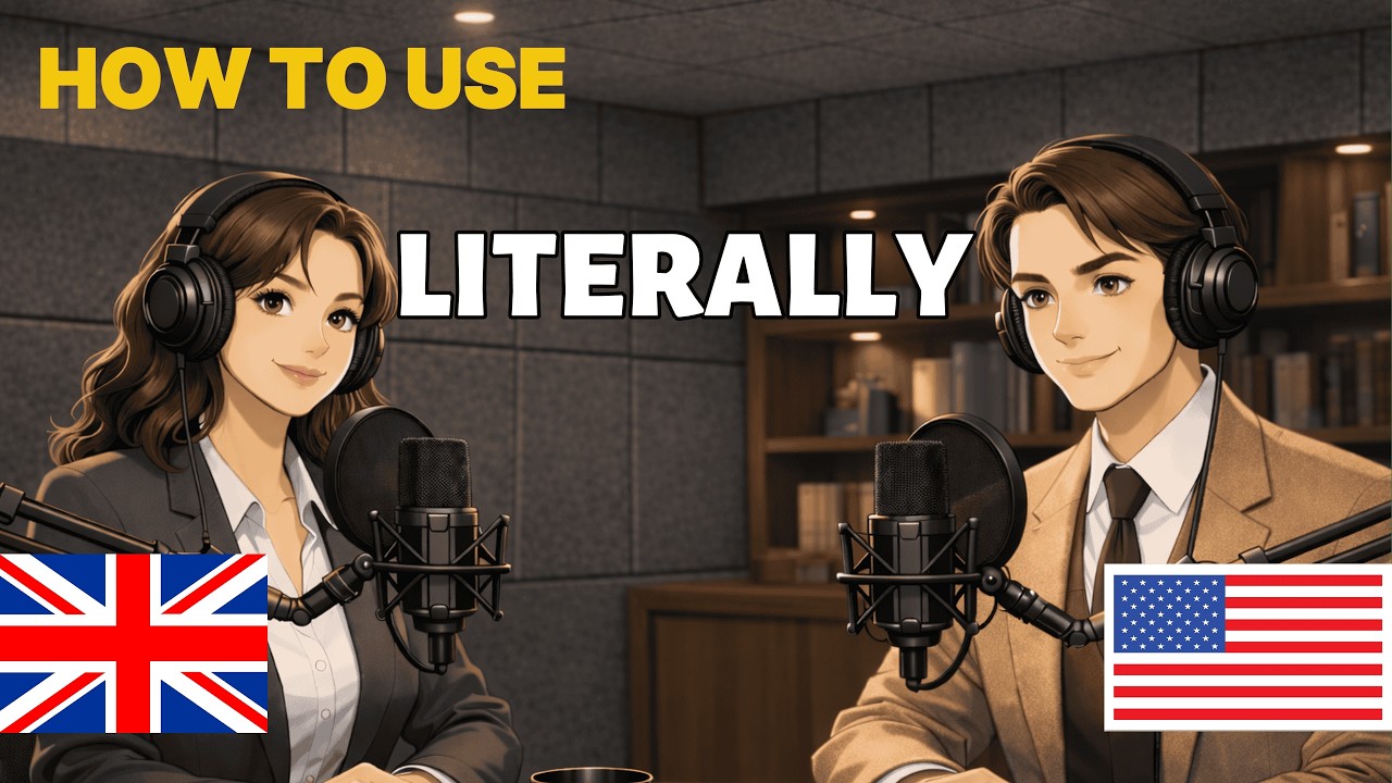 How To Use LITERALLY In English | Literally Meaning, Examples & Daily Conversation Practice