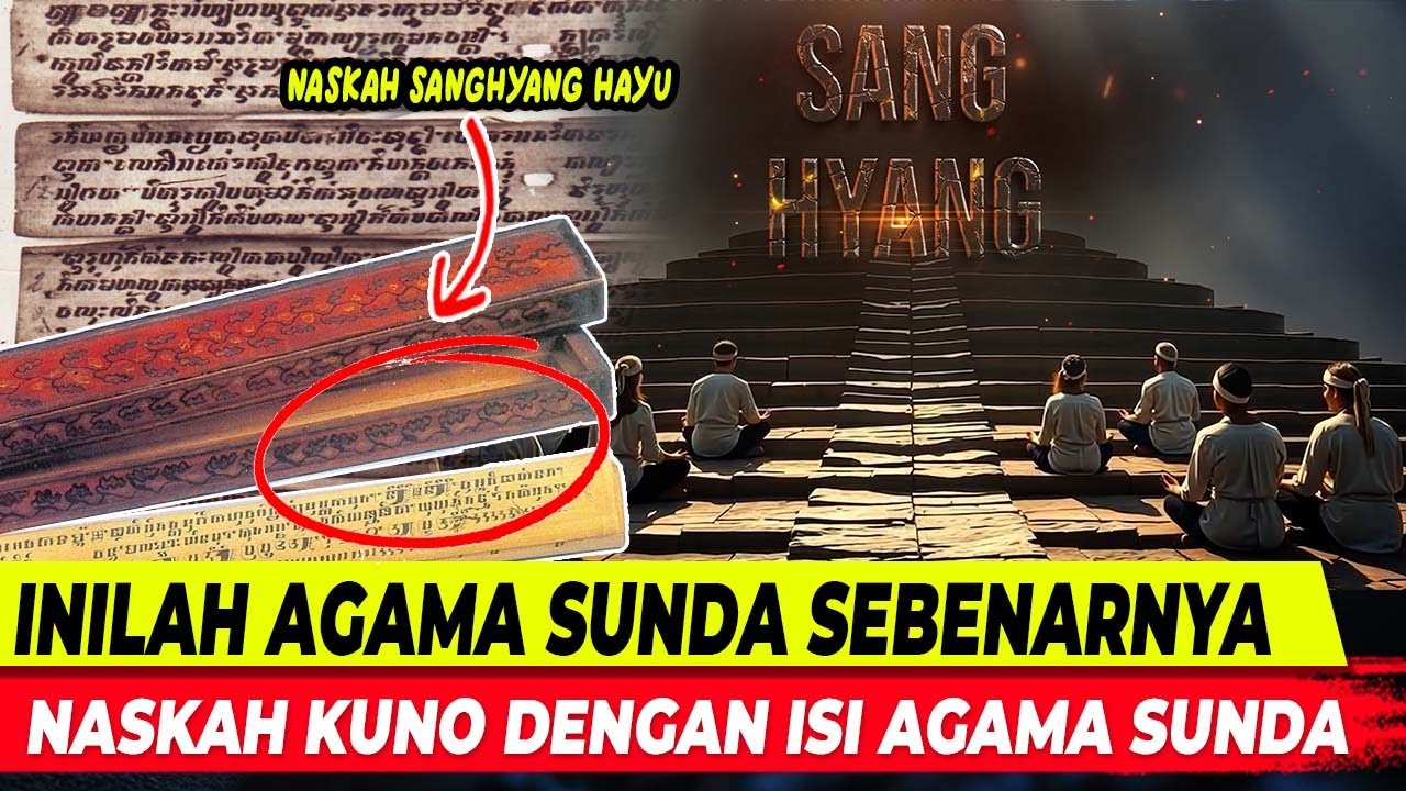 GEMPAR !!! SEBELUM MASUK HINDU BUDHA, SUNDA SUDAH PUNYA AGAMA SENDIRI