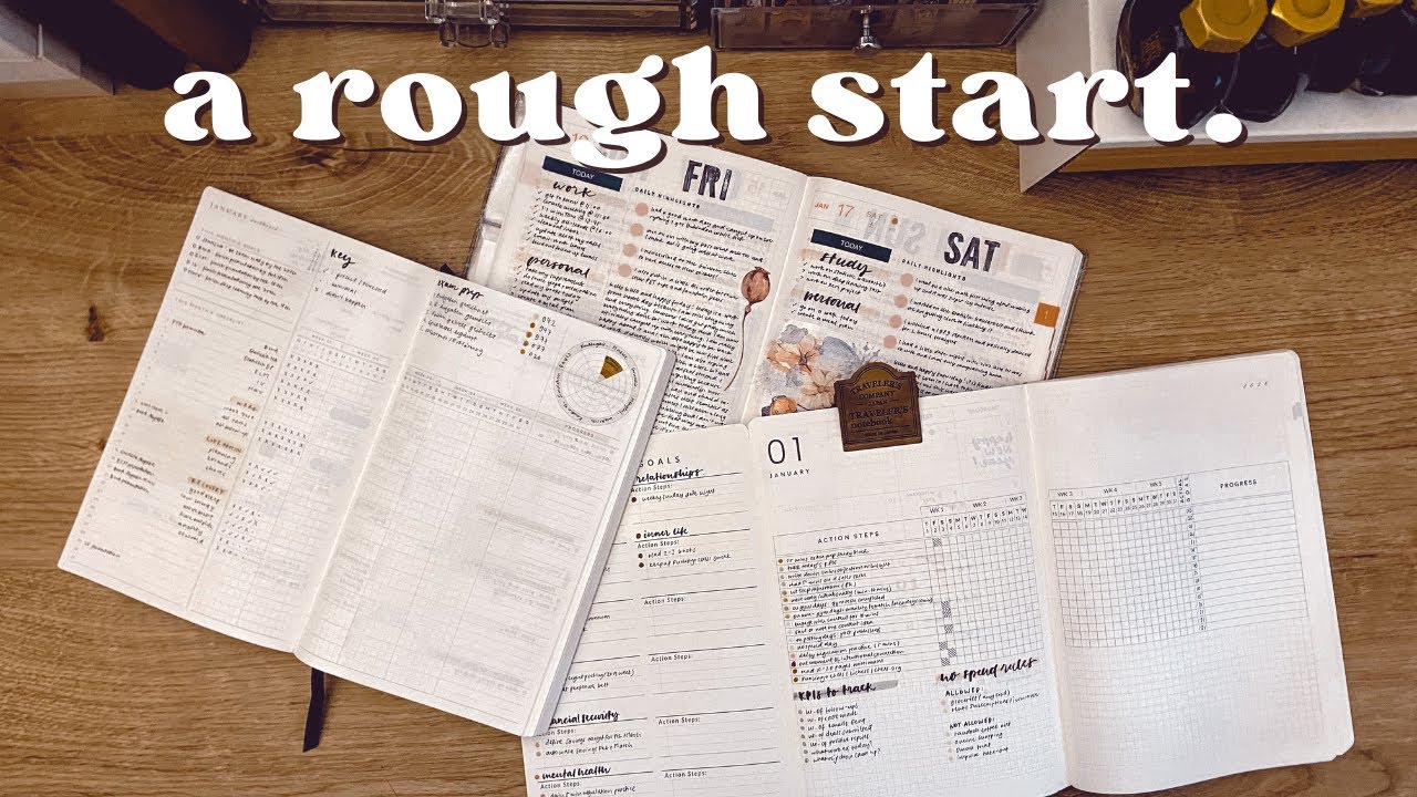January planner update | how I am using my four 2026 planners