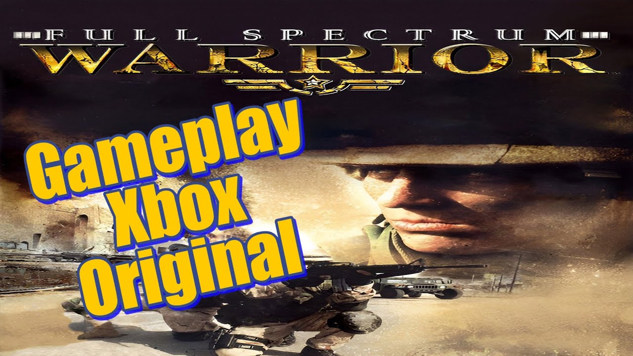 Full Spectrum Warrior Gameplay Xbox Original