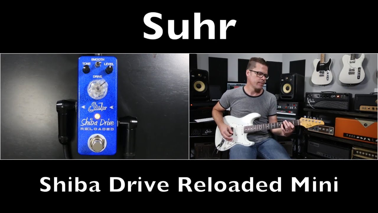 Демонстрационное видео Suhr Shiba Drive Reloaded Mini от Шона Таббса