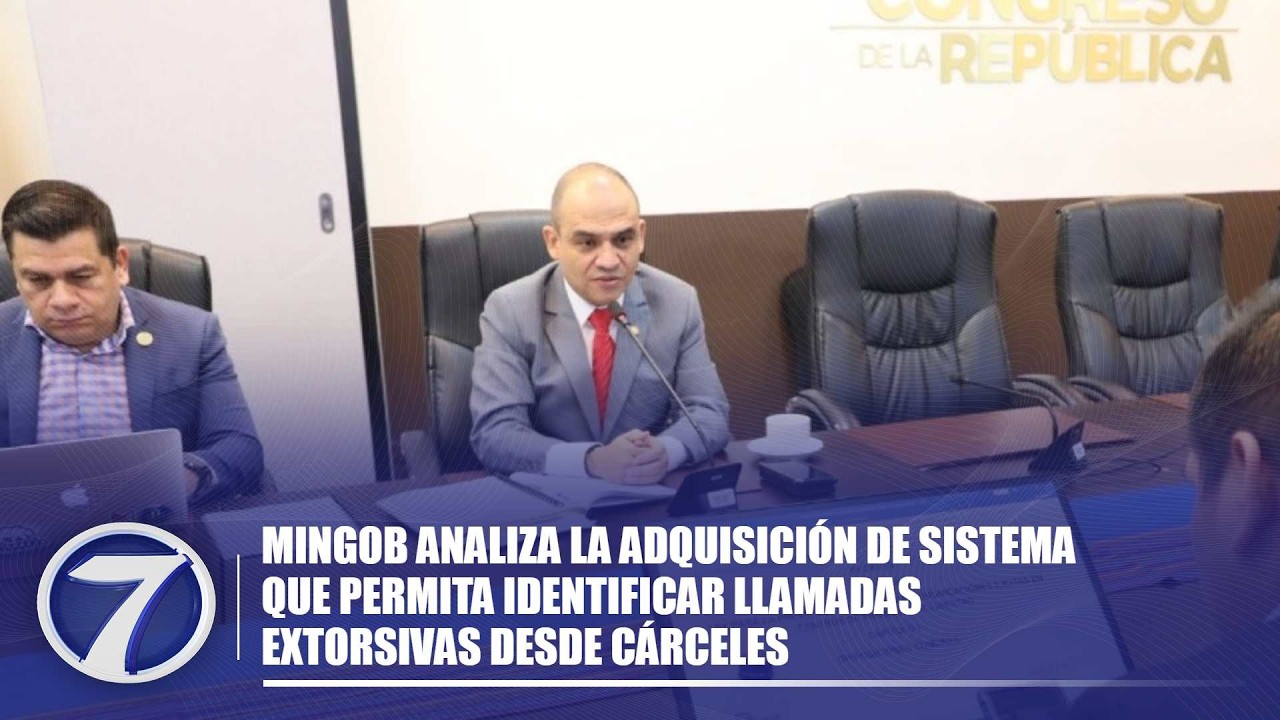 MINGOB analiza la adquisición de sistema que permita identificar llamadas extorsivas desde cárceles