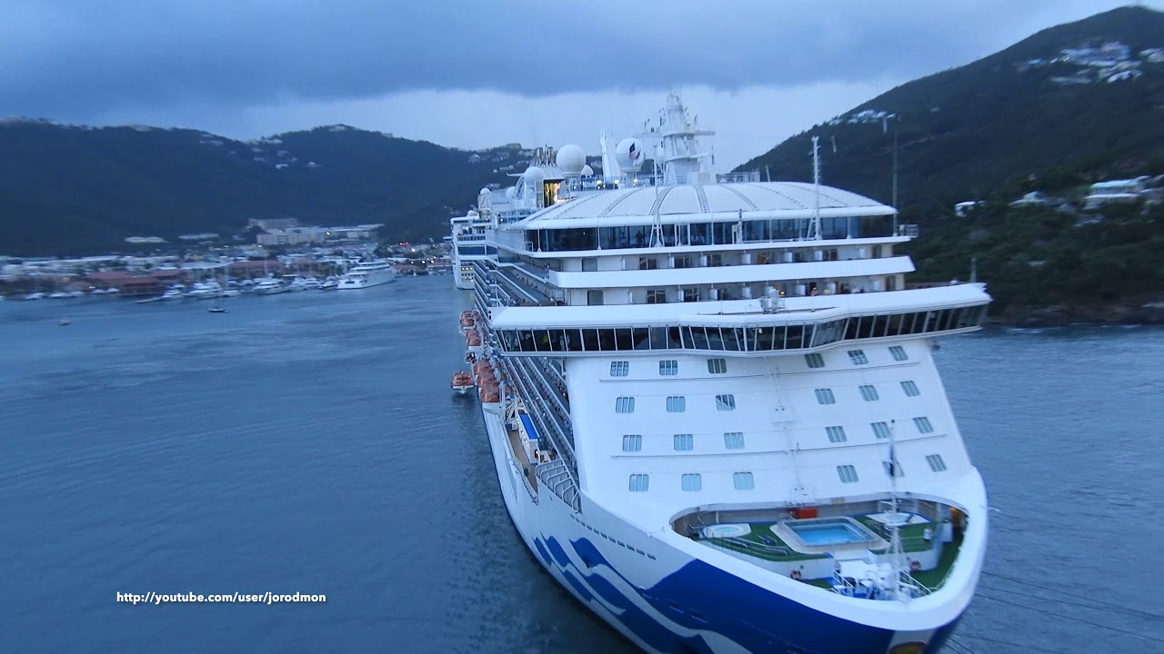 NORWEGIAN EPIC VS. REGAL PRINCESS FOGHORN BATTLE