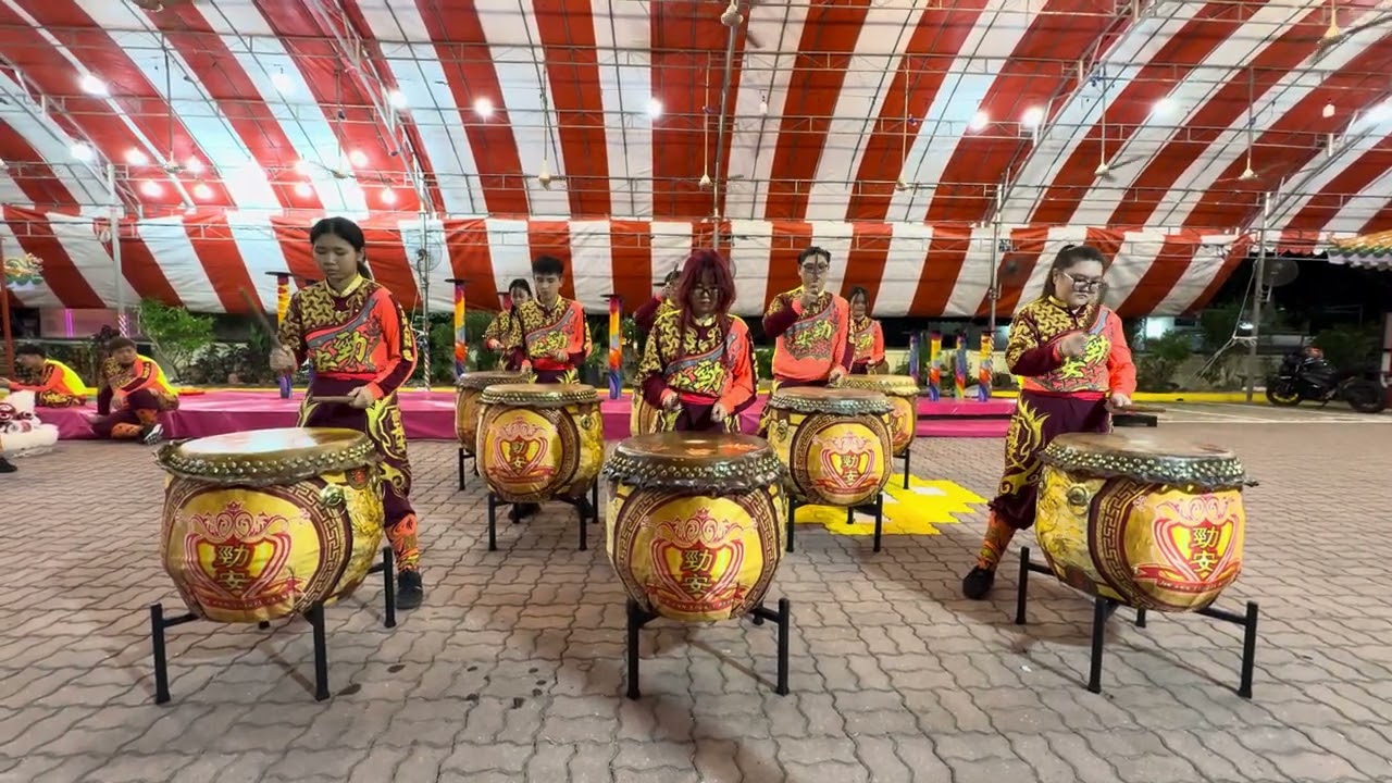 新加坡勁安龍獅體育協會 Jin Ann Festive Drums Performance at Guilin Combined Temple 19 January 2026