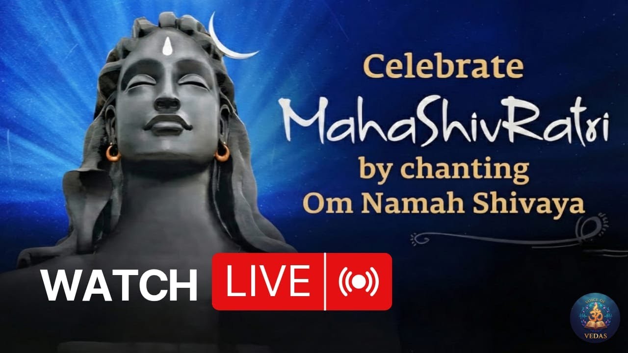 🔴 LIVE Om Namah Shivaya Chanting | 108 Times Powerful Shiva Mantra | Peace, Healing & Positive Ener