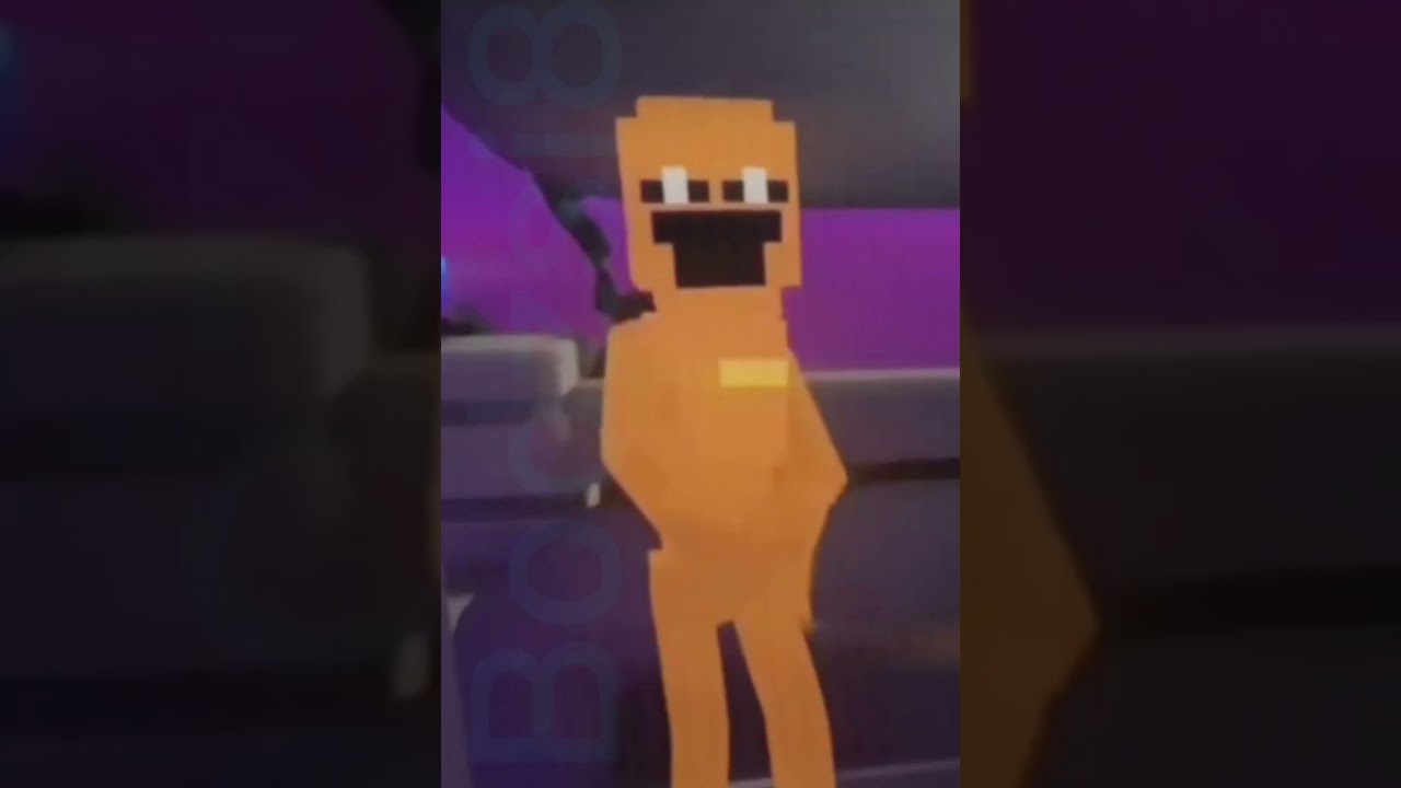 Bodzsi8: ORANGE GUY DANCING😳 (Danger &times;4) #fnaf #orangeguy #dancing #edit