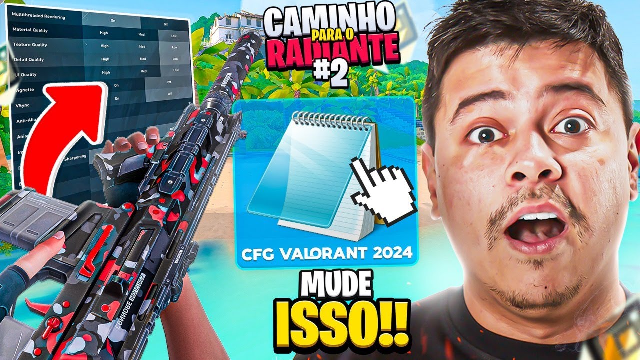 AULA 2 - VOCÊ PRECISA MUDAR ESSAS CONFIGURAÇÕES NO SEU VALORANT!