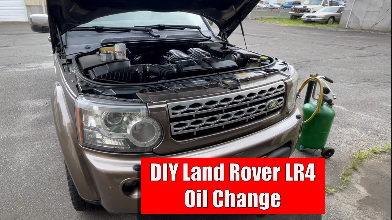 DIY Oil Change for your Land Rover LR4