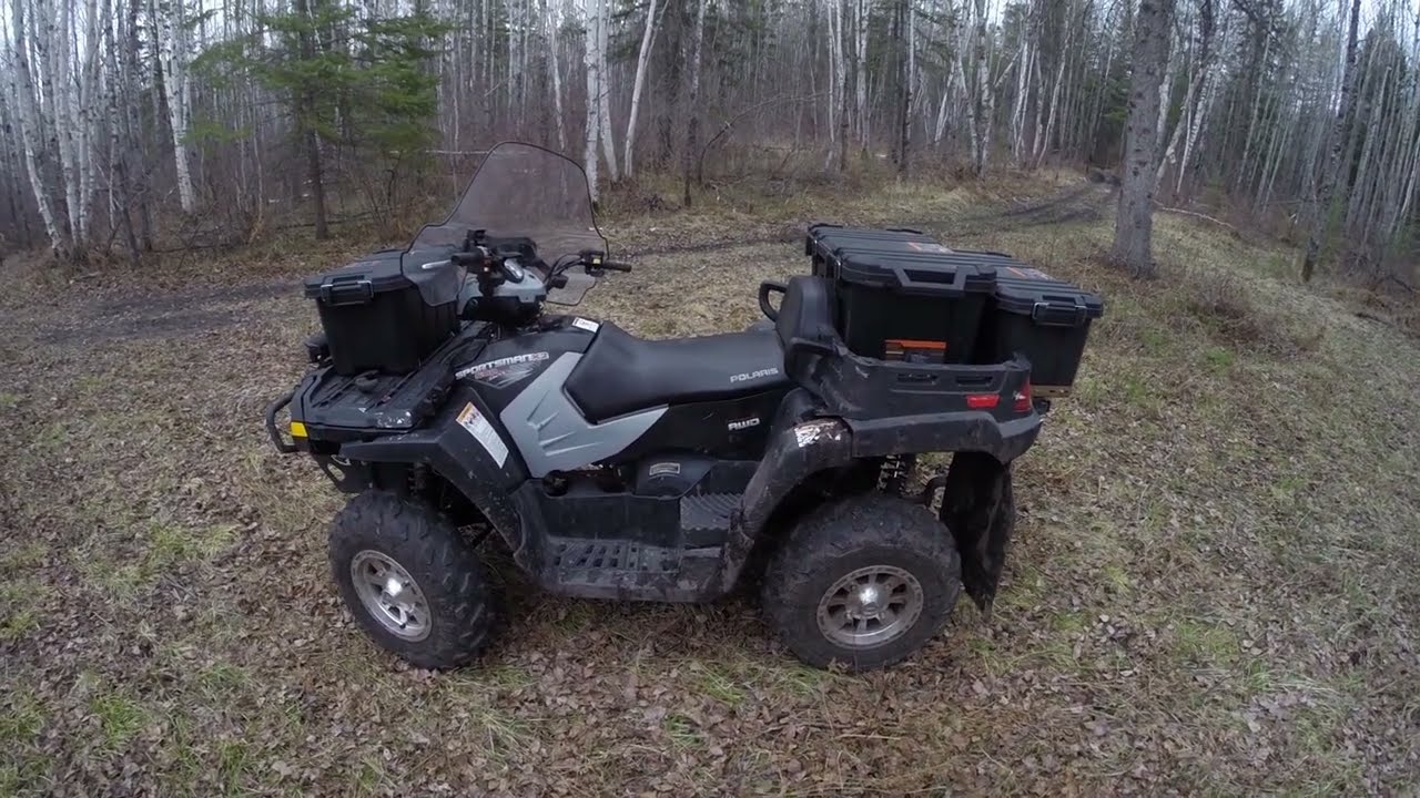 DIY ATV cargo box