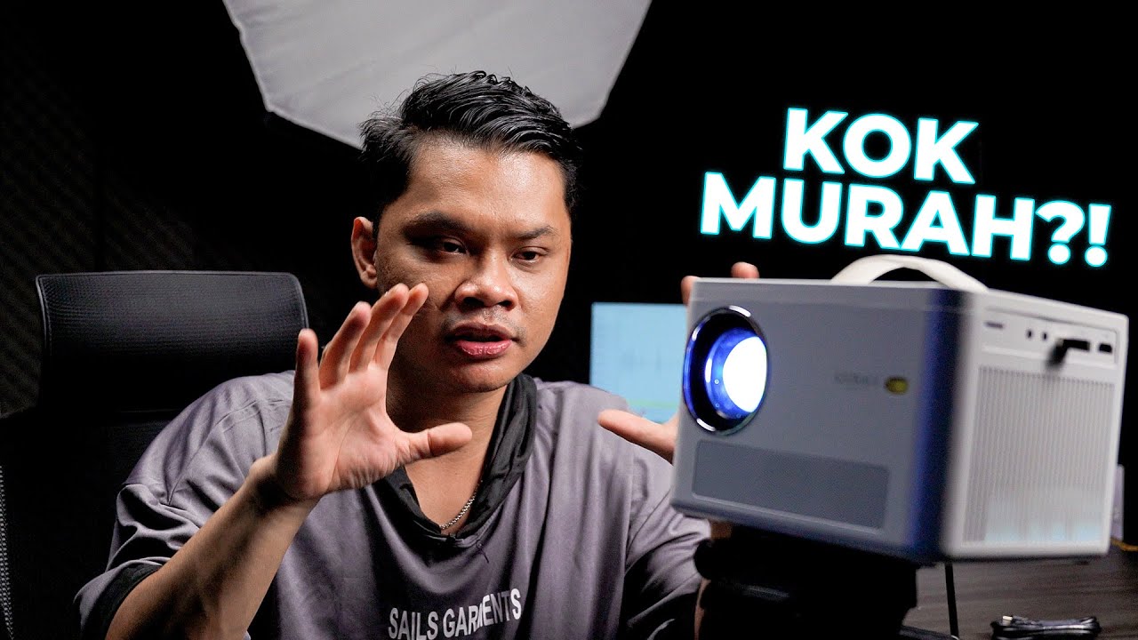 Lebih MURAH JAUH dari Sebelah ! Smart Projector Android Ezralle