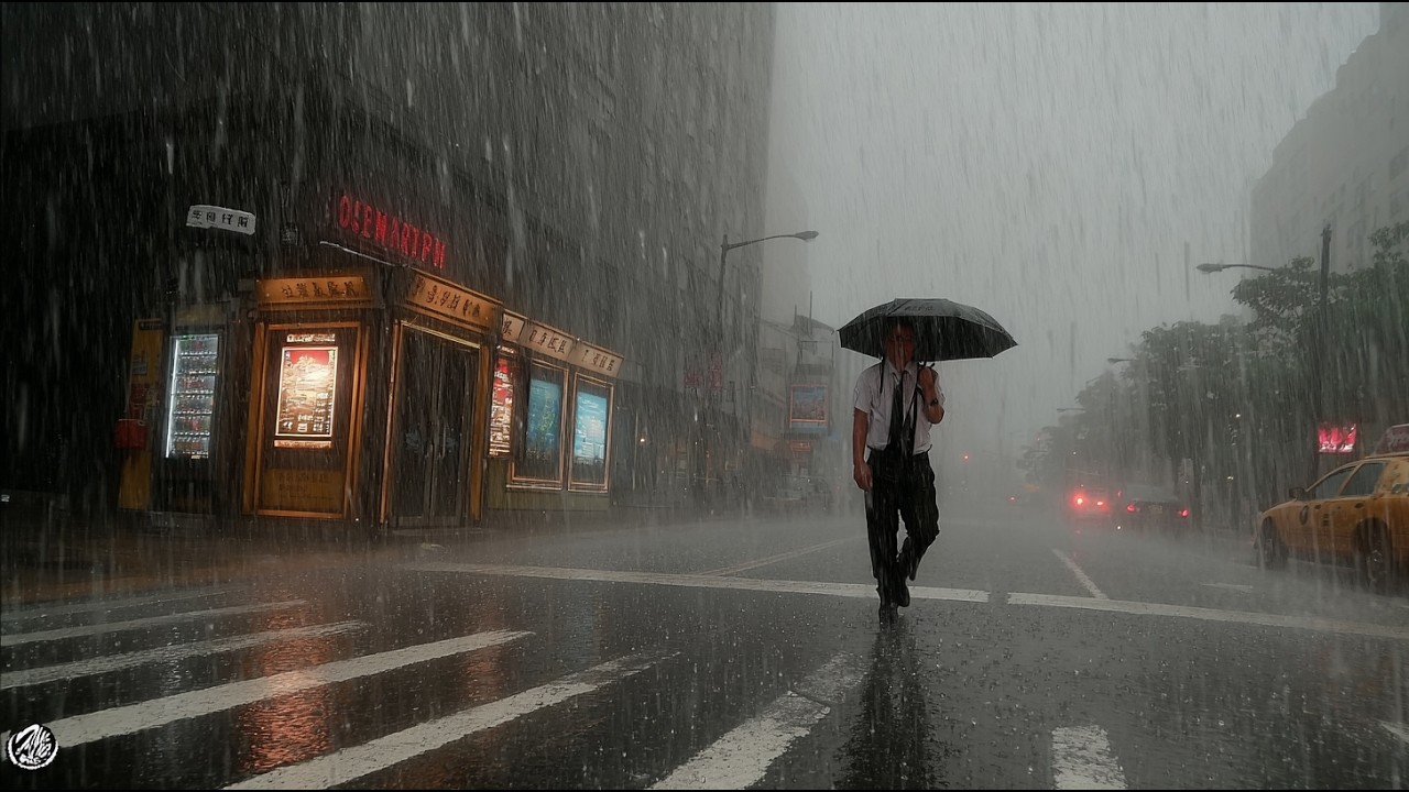 Anger Doesn’t Stop Me. The Rain Won’t Either. Relaxing Sound for Sleep Meditation. White Noise.