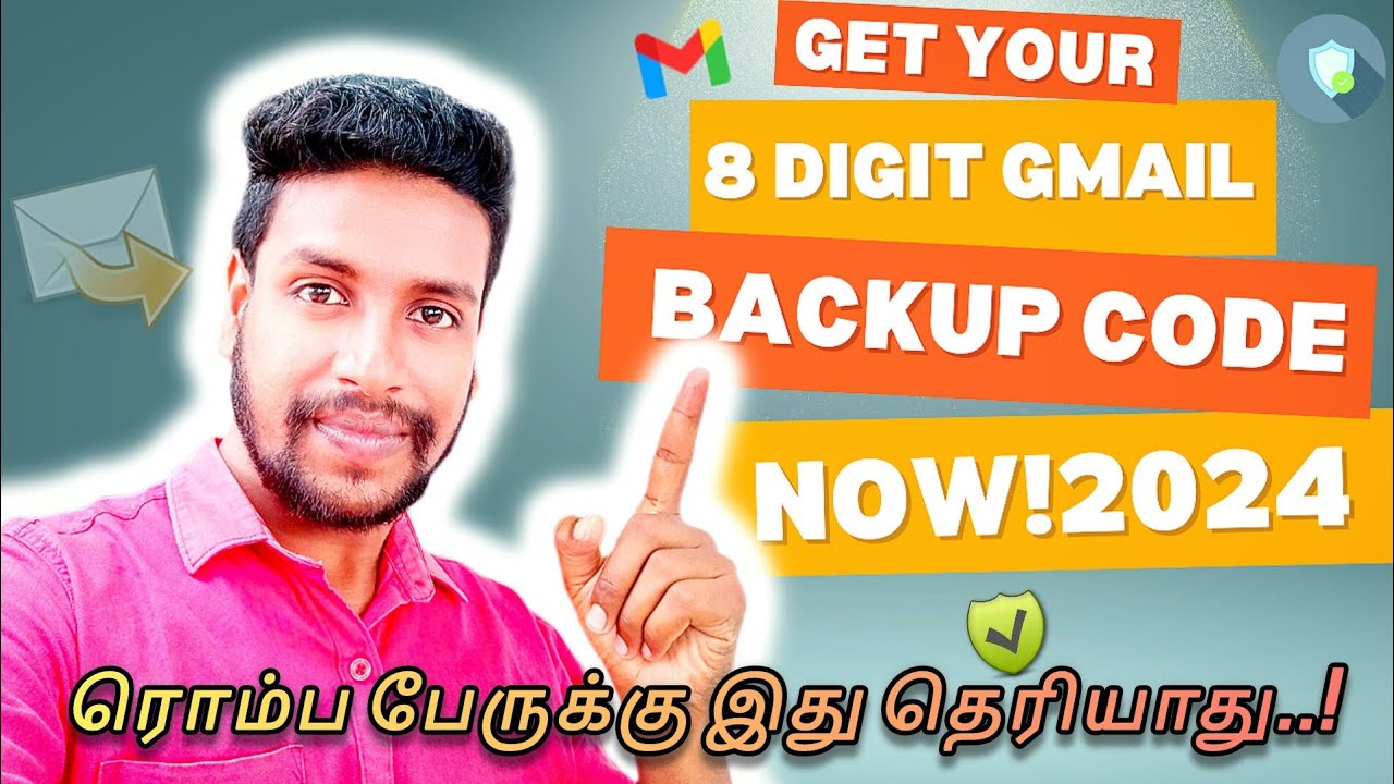 GET Your 8 DIGIT Gmail Backup Code NOW! 2024 ♻️📲