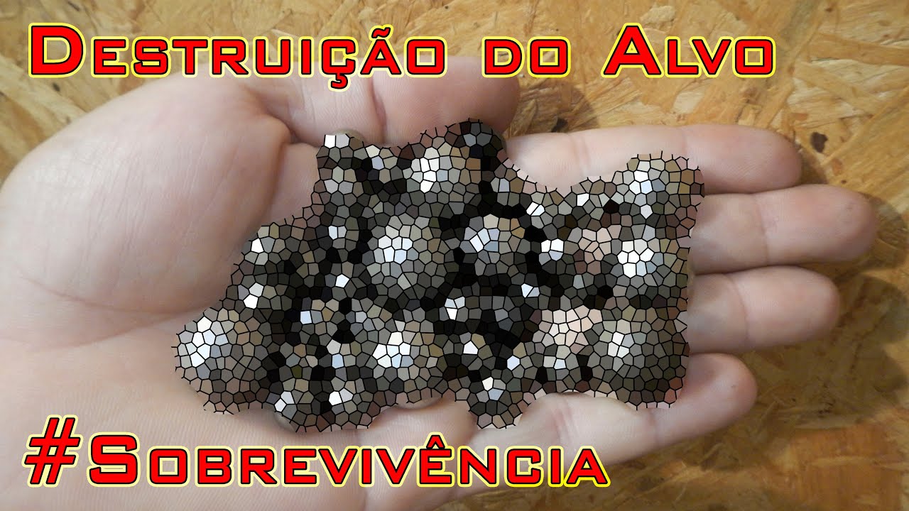 Qual a melhor #esfera  para #estilingue do #sobrevivencialismo - Papo Reto