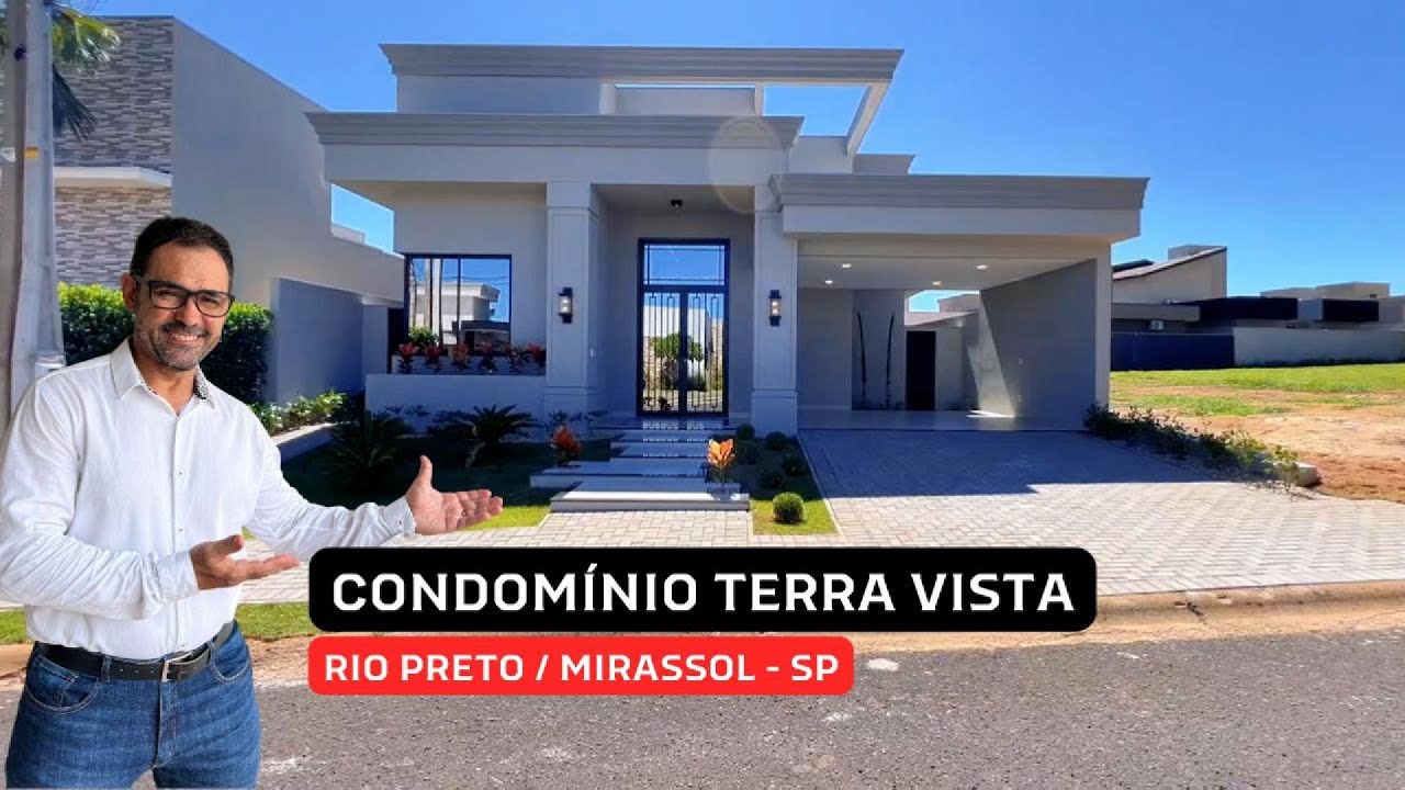 VENDIDA R$ 1.640.000,00 Condomínio Terra Vista,  Rio Preto e Mirassol, casa fantástica...