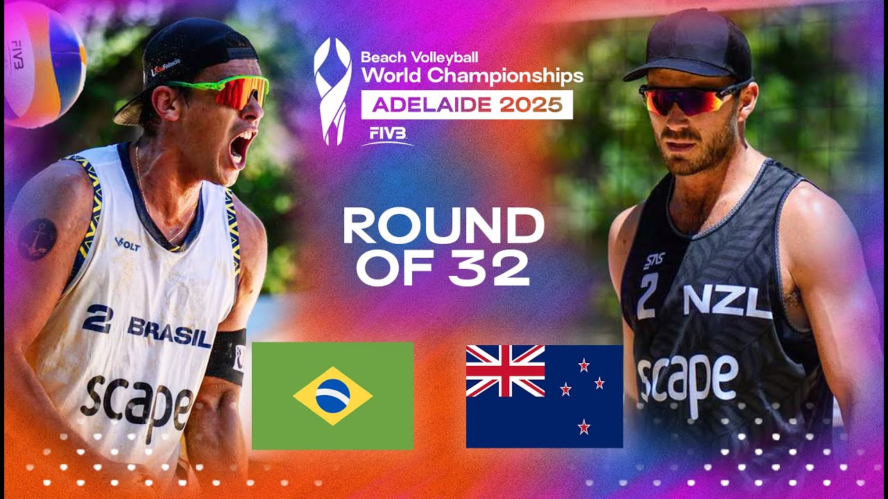 Evandro/Arthur Lanci vs. Fuller/O'Dea, S. - Beach World Championships 2025 | Highlights | Pool Phase