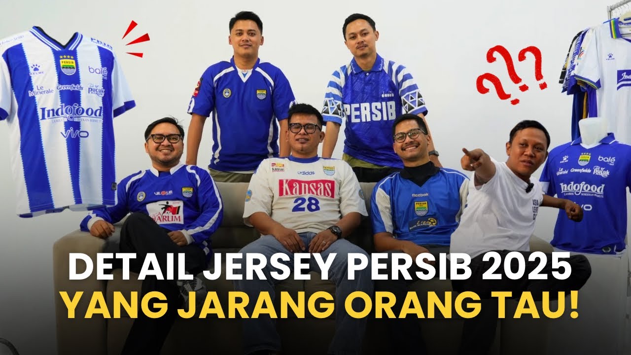 YANG JARANG ORANG TAHU! KUPAS TUNTAS JERSEY PERSIB MUSIM INI BARENG KOLEKTOR 🎙️💙