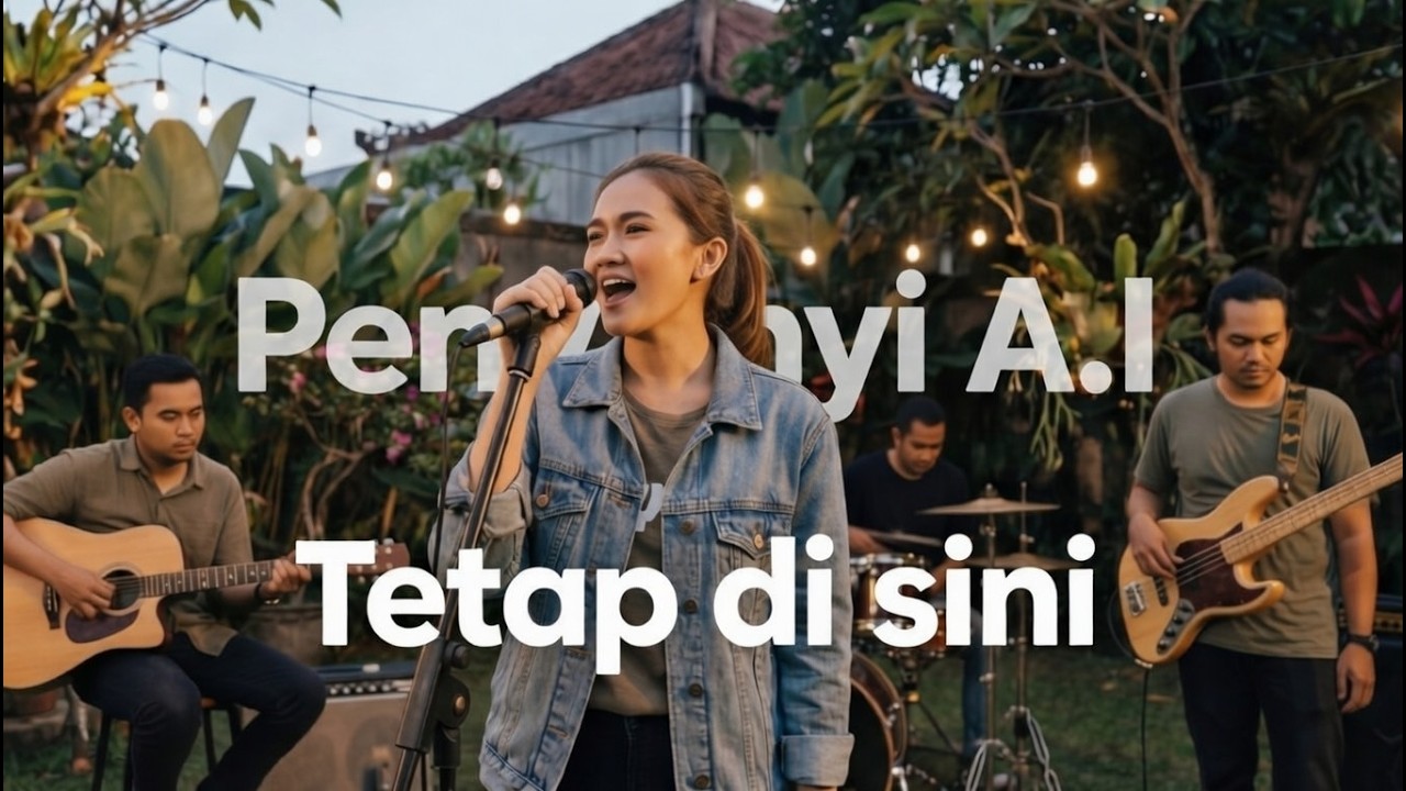 A.I Singer - Tetap disini ( Official Music Video ) #aimusic #aimusicvideo