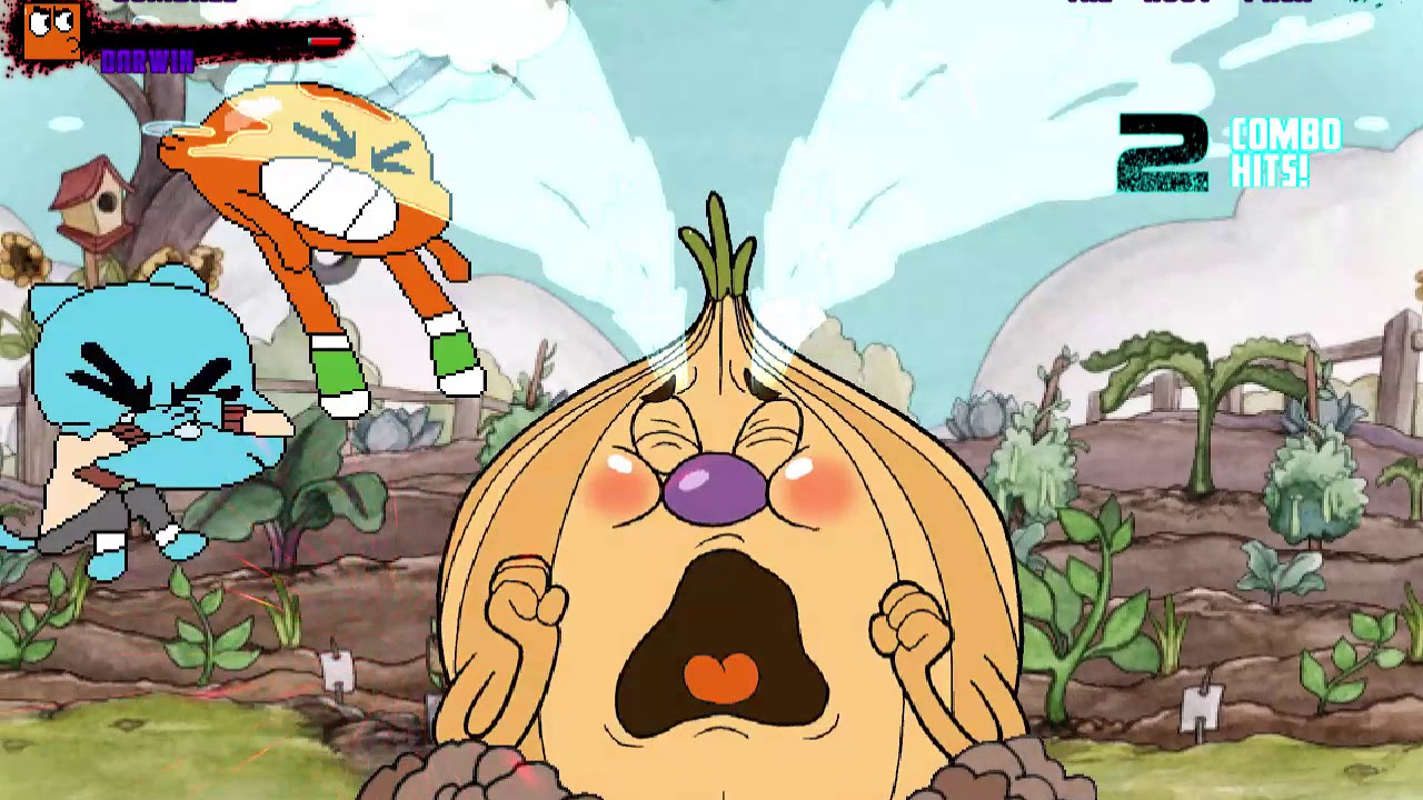 Mugen Request Gumball and Darwin vs The Root Pack