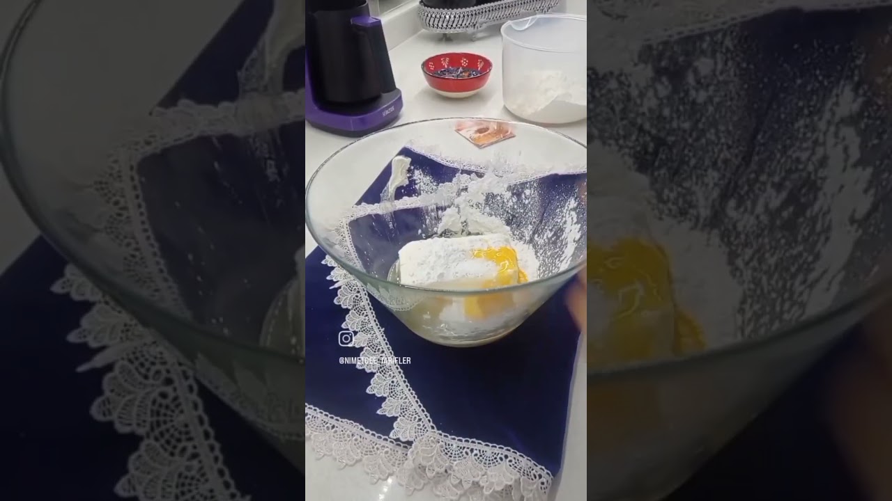 Ağızda kum gibi dağılan tuzlu pasta 