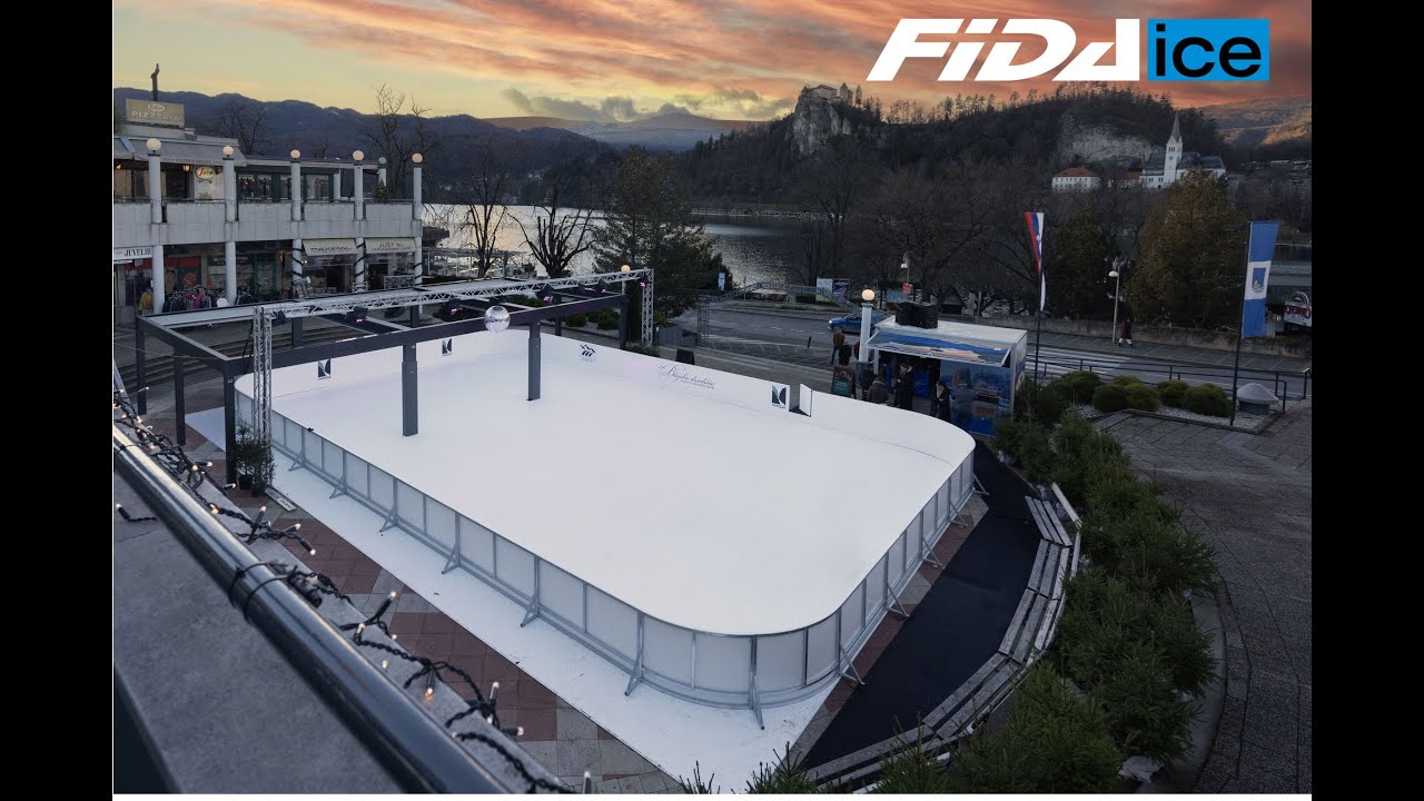 FIDAice - okolju prijazna drsališča iz umetne mase