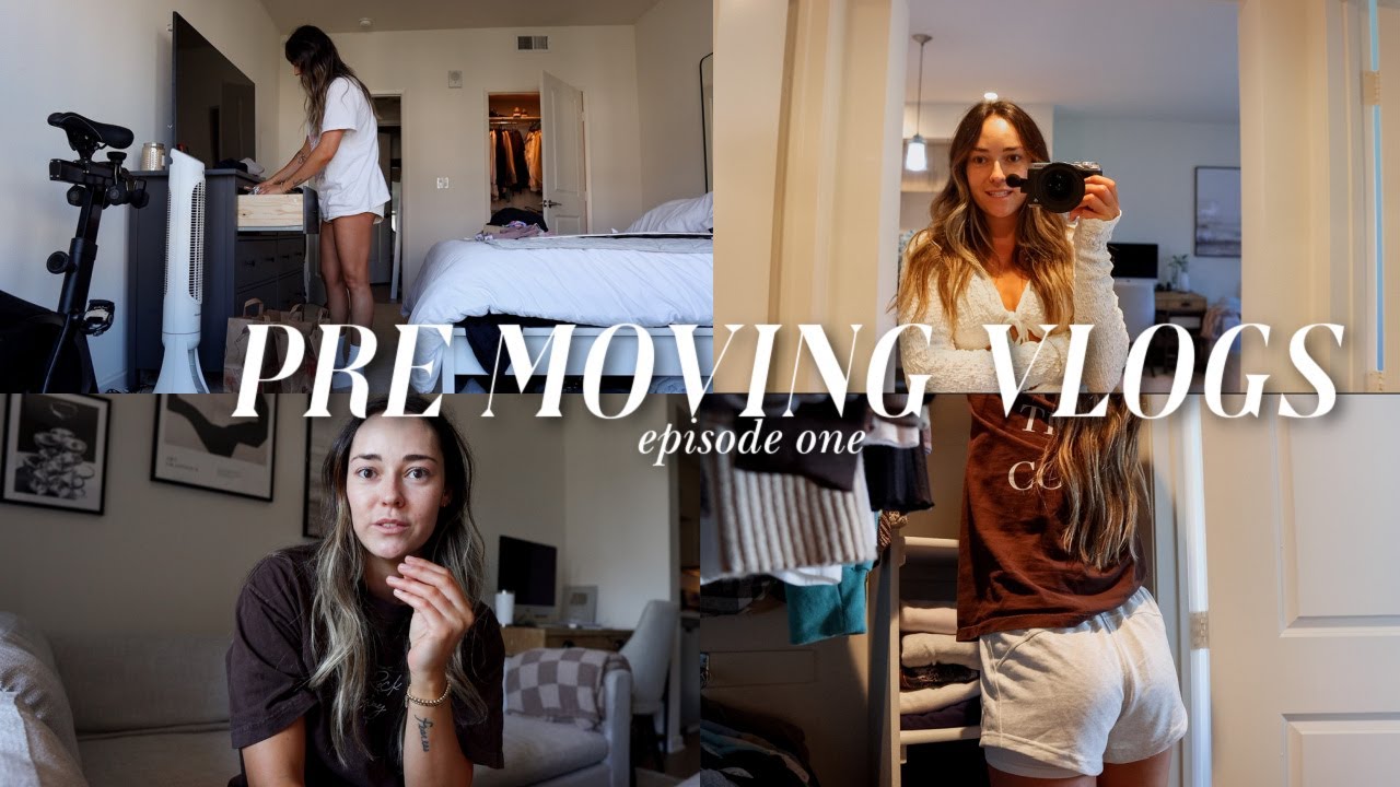 PRE MOVING VLOGS: where im moving & starting to declutter the closet, princess polly summer haul