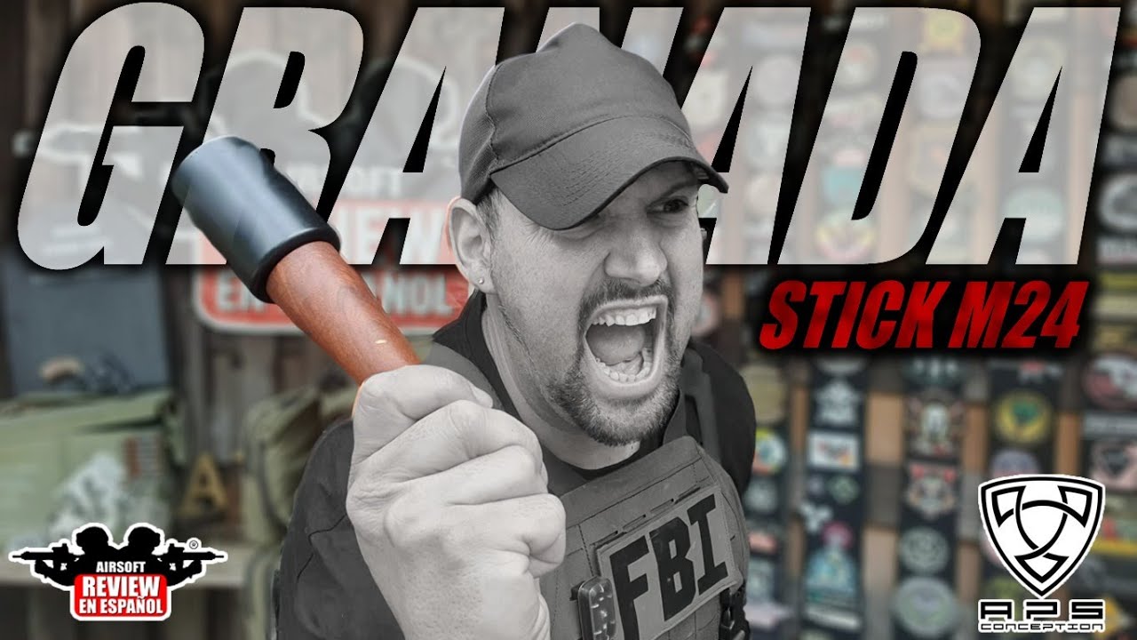 Granada Stick M24 Alemana APS Co2 | Airsoft Review en Español