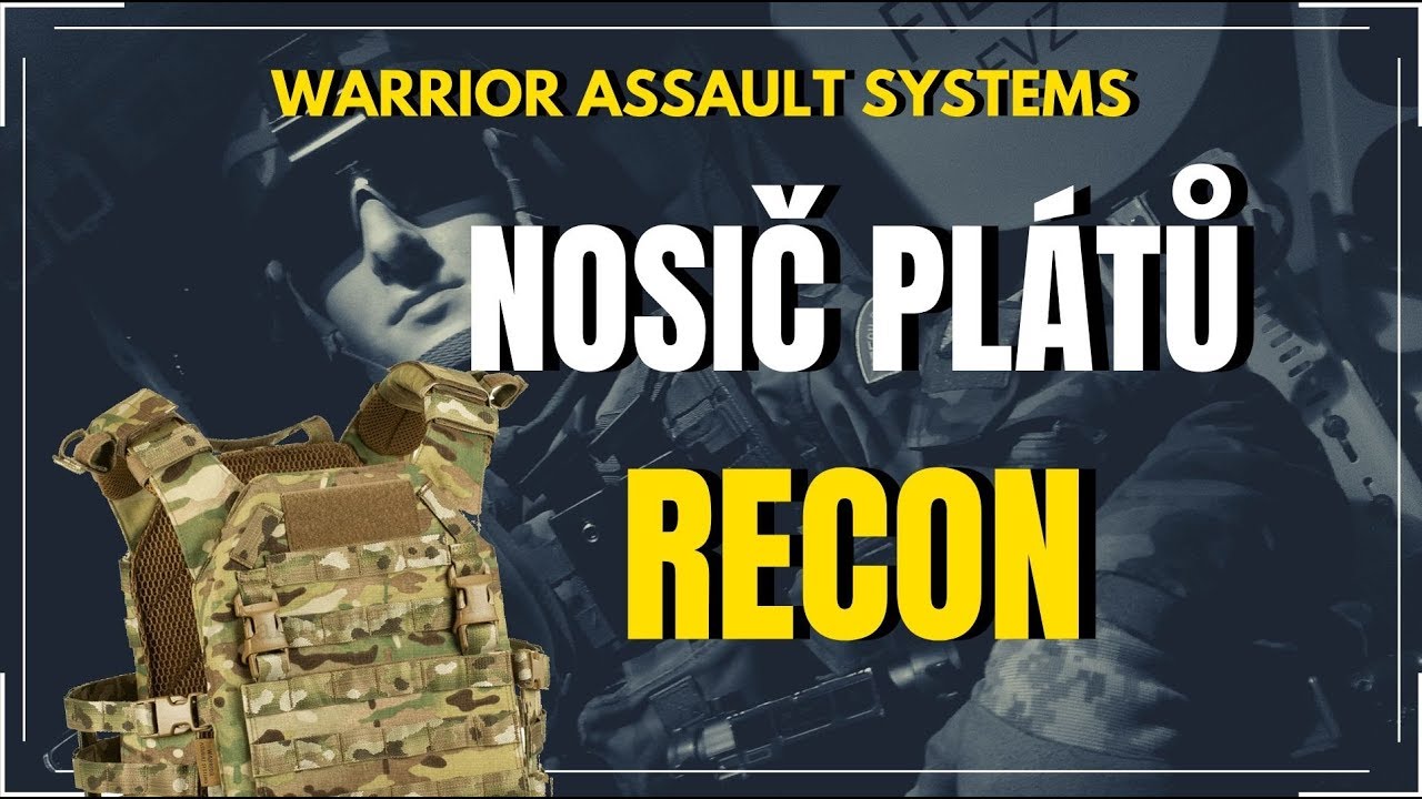 ⚔ Nosič plátů RECON / Warrior Assault Systems ®️ (RECENZE)