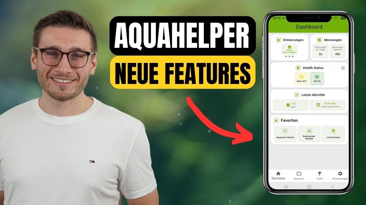 AquaHelper Community-Talk – Update-Check: Dein Level, Erinnerungen, Bugs (Januar 2026)