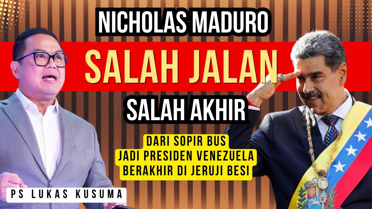 NICHOLAS MADURO : SALAH JALAN - SALAH AKHIR || Ps Lukas Kusuma || #venezuela #viralvideo