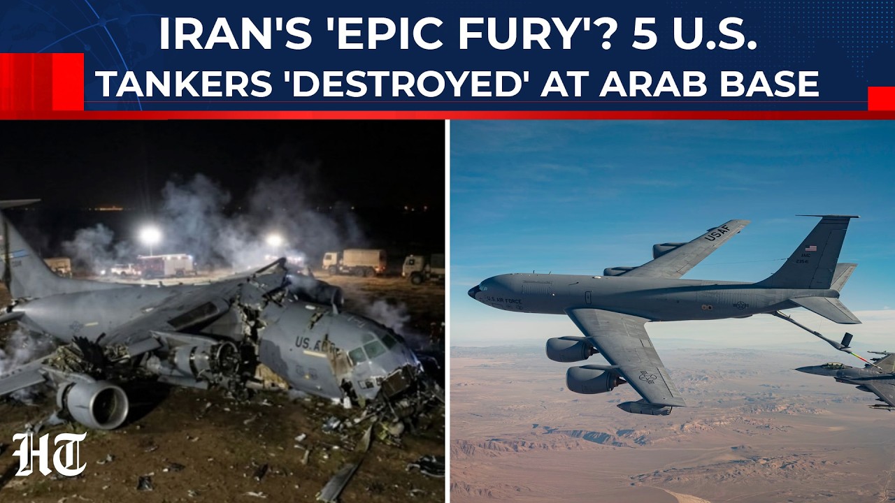 After KC-135 'Tragedy', Five US Tankers 'Destroyed' In Iran's Fresh Onslaught On Trump's Allies