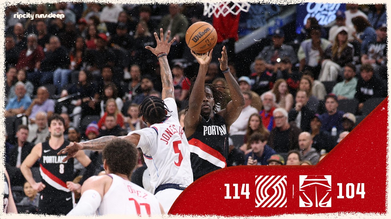 Portland Trail Blazers 114, Los Angeles Clippers 104 | Game Highlights | March 31, 2026