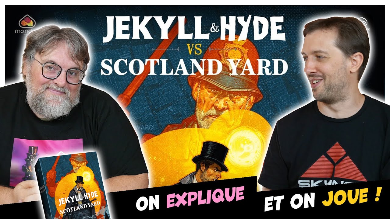 Jekyll & Hyde VS Scotland Yard, on explique et on joue