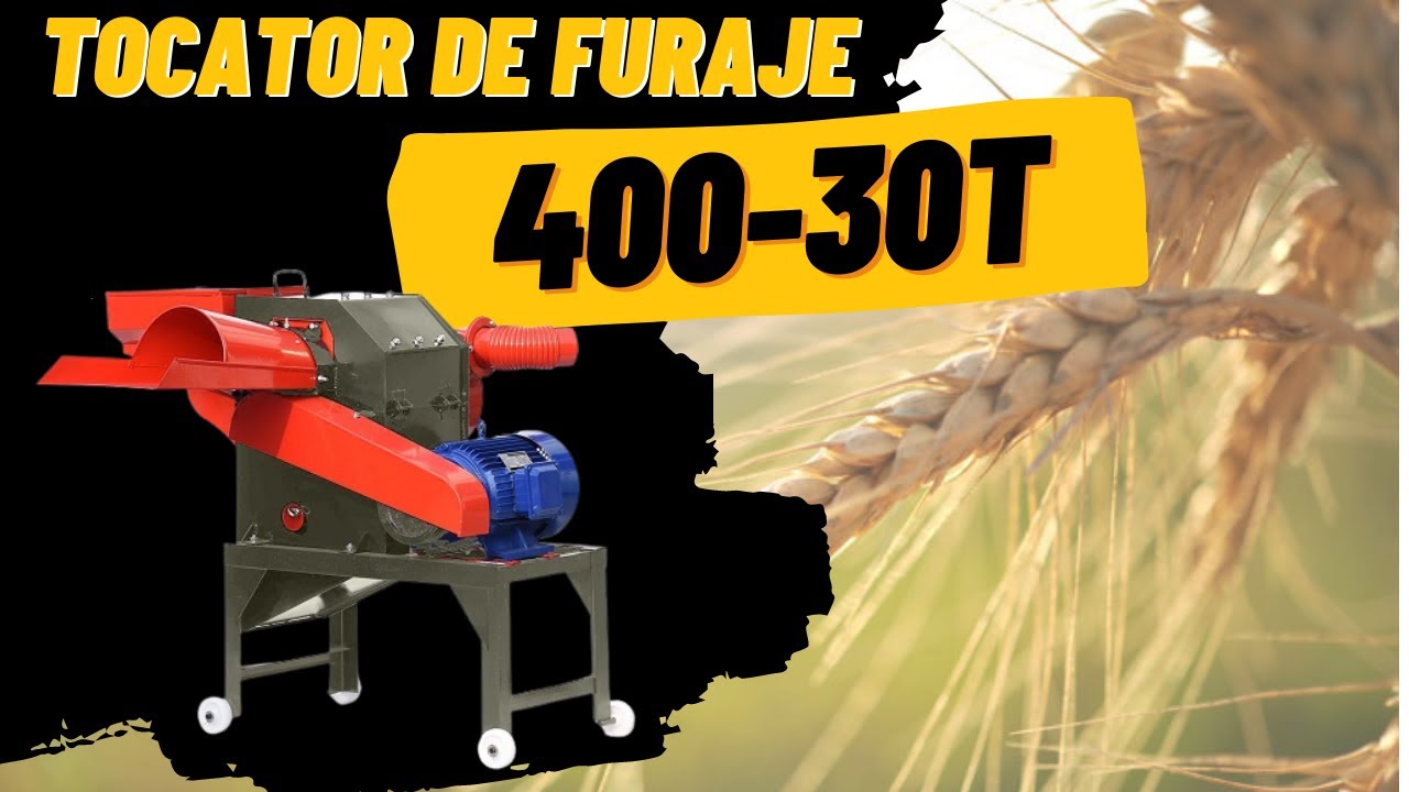Tocator de furaje 400-30T cu turbina | Clienți mulțumiți | Uniteh PRO ✅