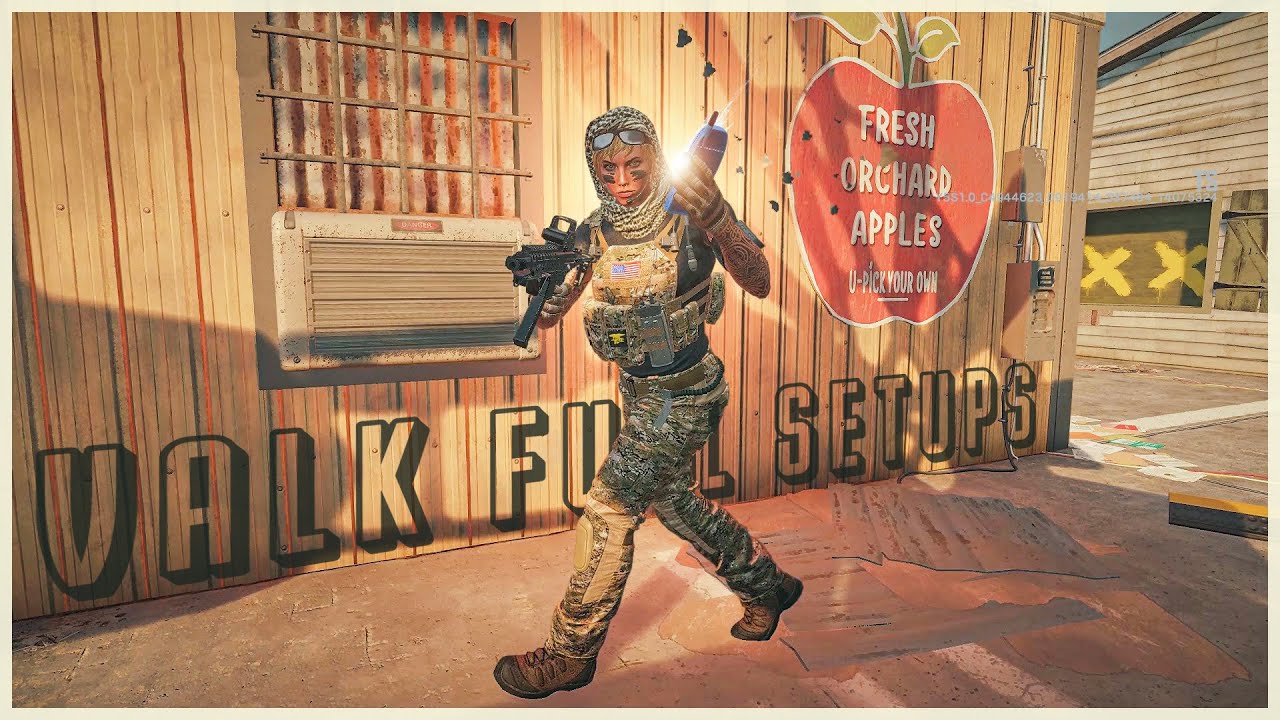 Valk Full Setups: Reworked Oregon | Valkyrie Cam Spots | Rainbow Six Siege