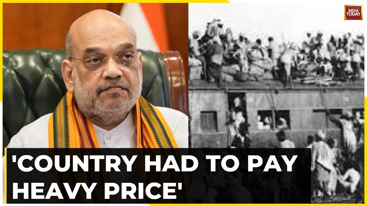 HM Amit Shah Remembers Partition Horror, Calls It A Black Chapter In Indian History