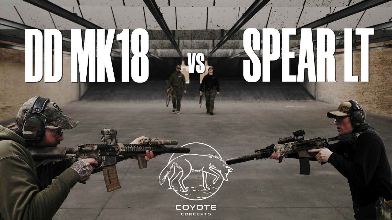 Coyote Concepts Rifle Setups // DD MK18 // MCX Spear LT //