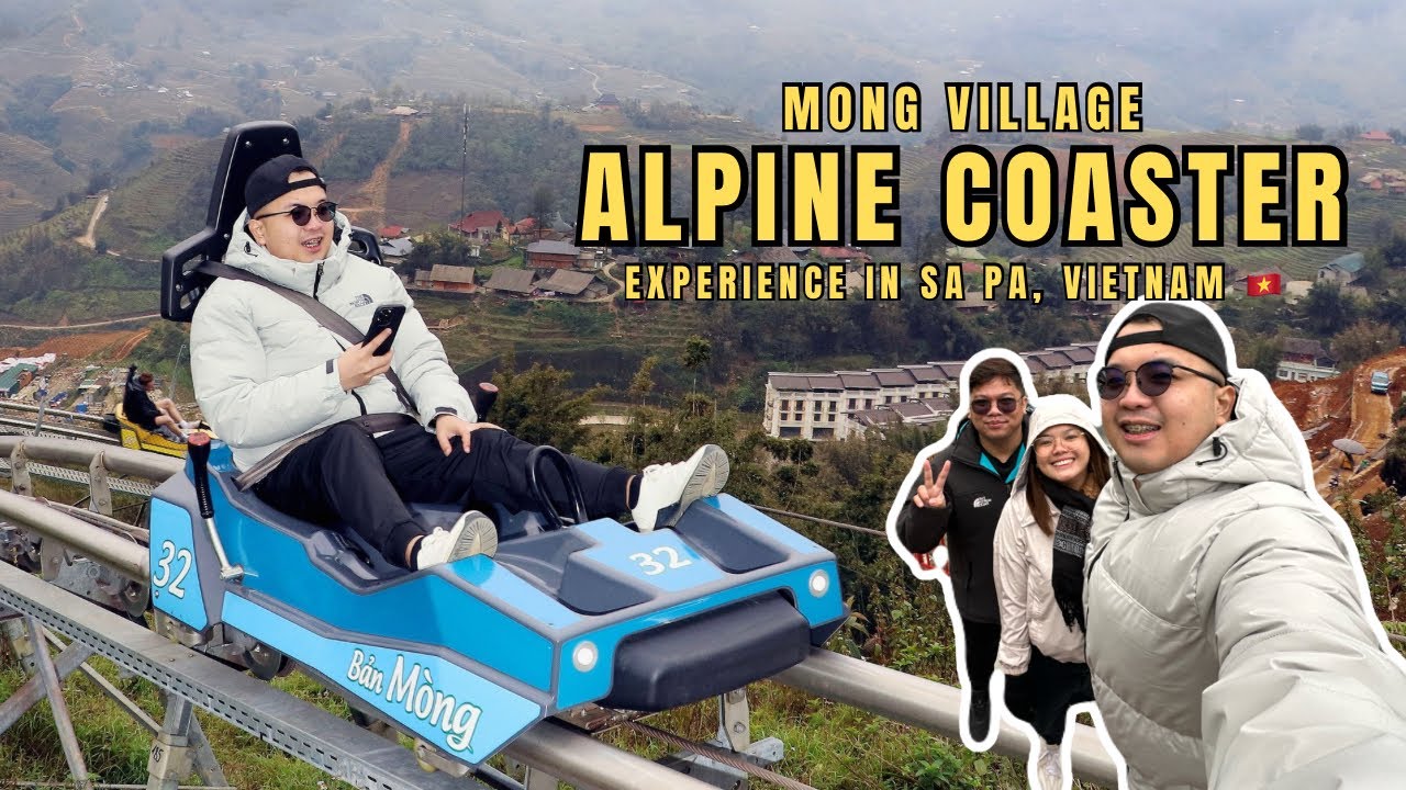 ALPINE COASTER RIDE experience in Sa Pa, Vietnam 🇻🇳 | Vlog #245