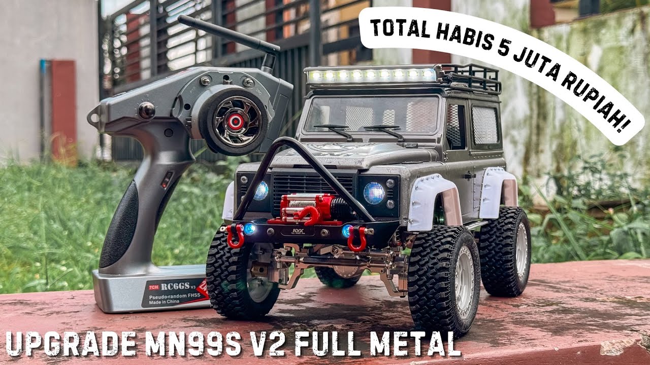 Upgrade MN99s v2 Full Metal Gardan Portal Ver. | RC Adventure Mini Scale 1/12 Balikpapan, Indonesia