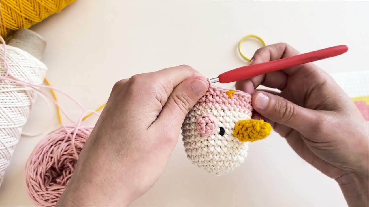 Jacquard - Using two colors within a round