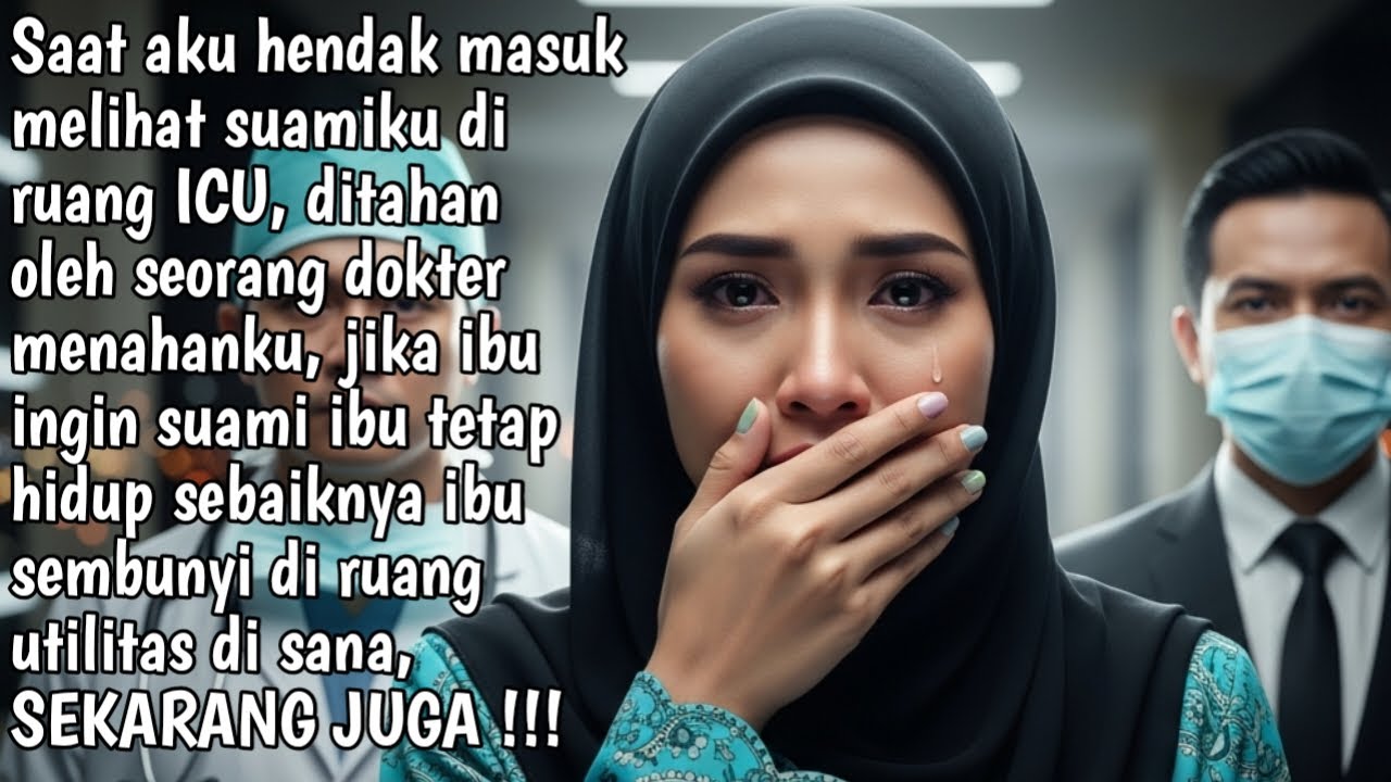 Sembunyi sekarang bu kalo ingin suami ibu selamat...