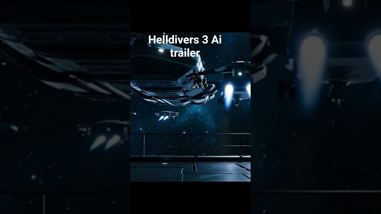 NEW HELLDIVER TRAILER!  A new AI enemy is here to dismantle our democracy! #helldivers3 #aivideo