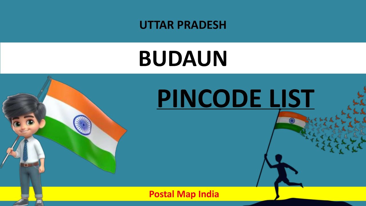 Budaun District Pincode List || UTTAR PRADESH Zip Codes